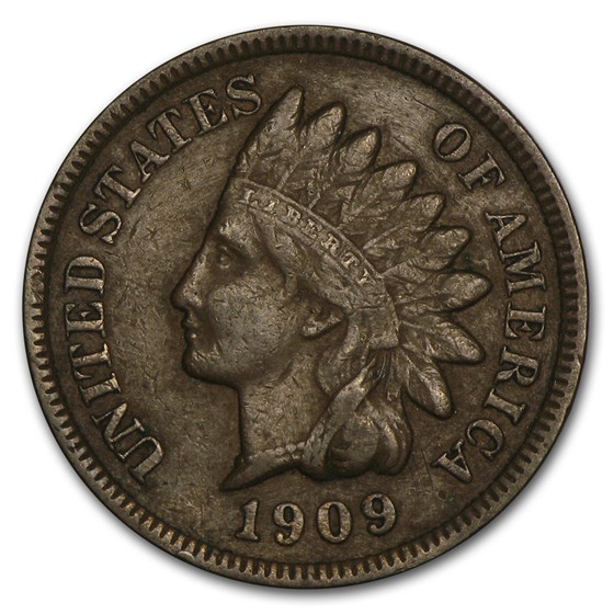1909 Indian Head Cent VF 1909 Indian Head Cent VF